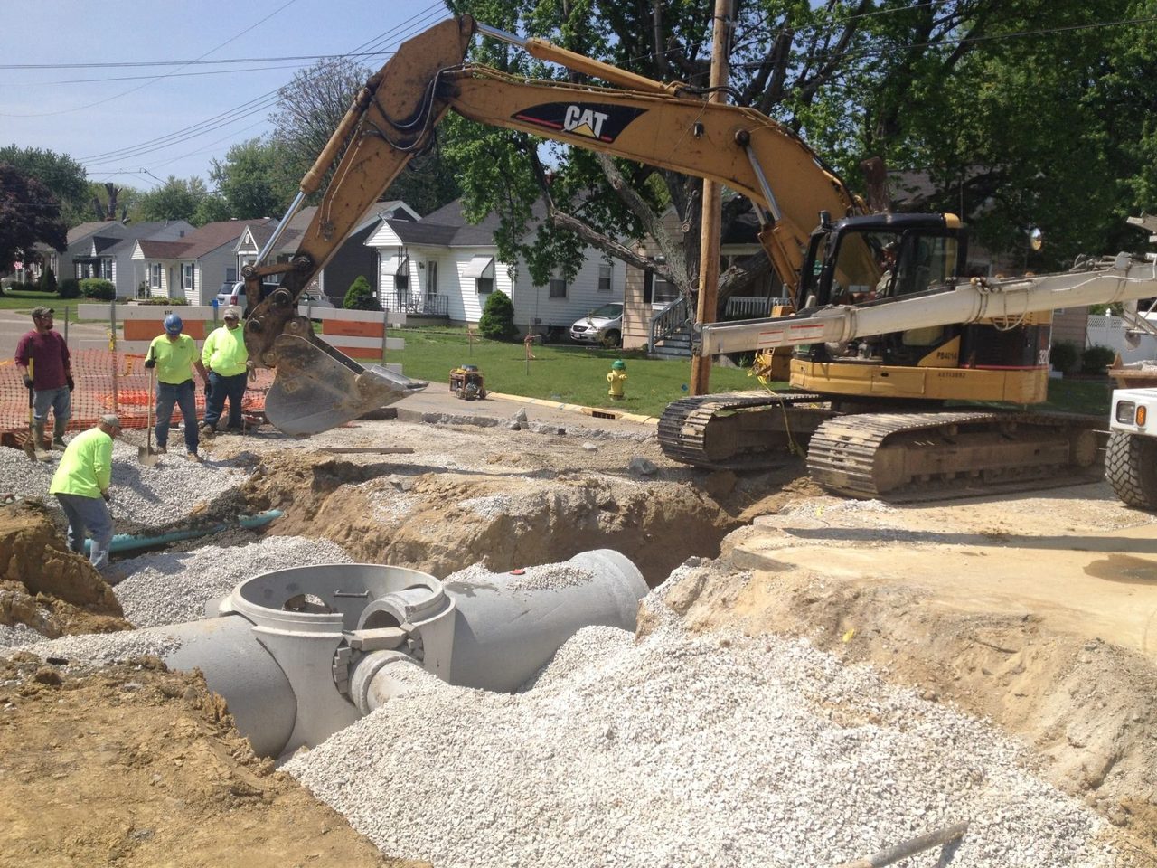 Water Main & Distribution performed by Phillips Brothers